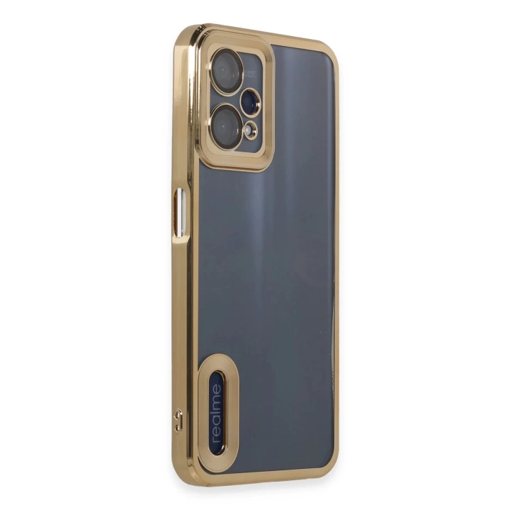 BFS  Realme 9 Pro 5G Kılıf Slot Silikon - Gold