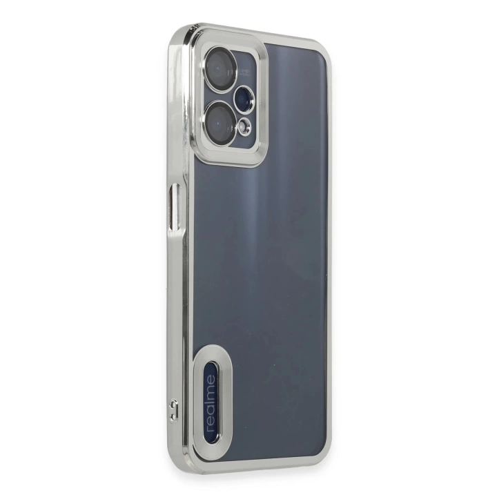 BFS  Realme 9 Pro 5G Kılıf Slot Silikon - Gümüş