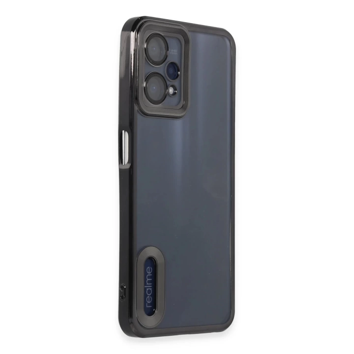 BFS  Realme 9 Pro 5G Kılıf Slot Silikon - Siyah