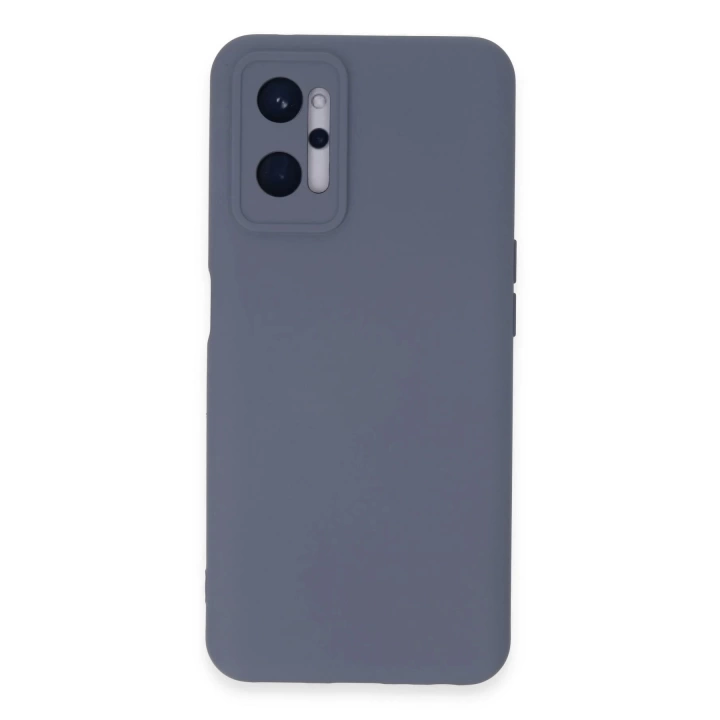 BFS  Realme 9i 4G Kılıf Nano içi Kadife Silikon - Gri
