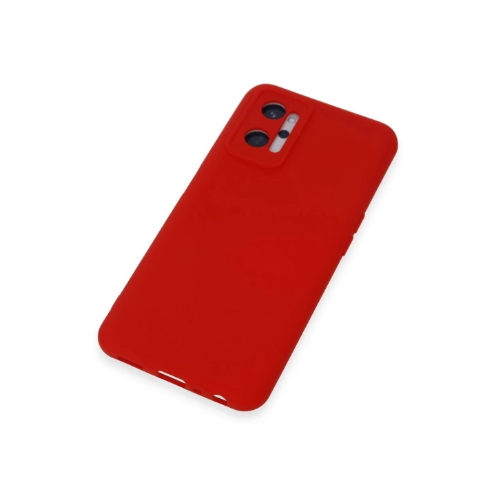 BFS  Realme 9i 4G Kılıf Nano içi Kadife Silikon - Kırmızı