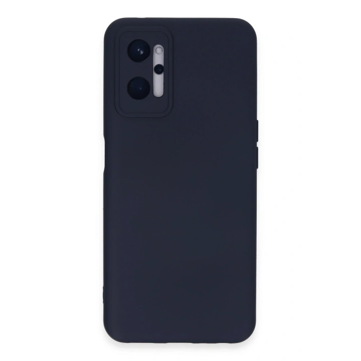 BFS  Realme 9i 4G Kılıf Nano içi Kadife Silikon - Lacivert