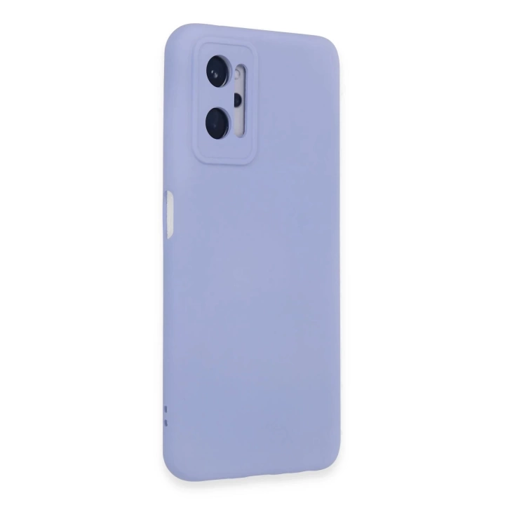 BFS  Realme 9i 4G Kılıf Nano içi Kadife Silikon - Lila