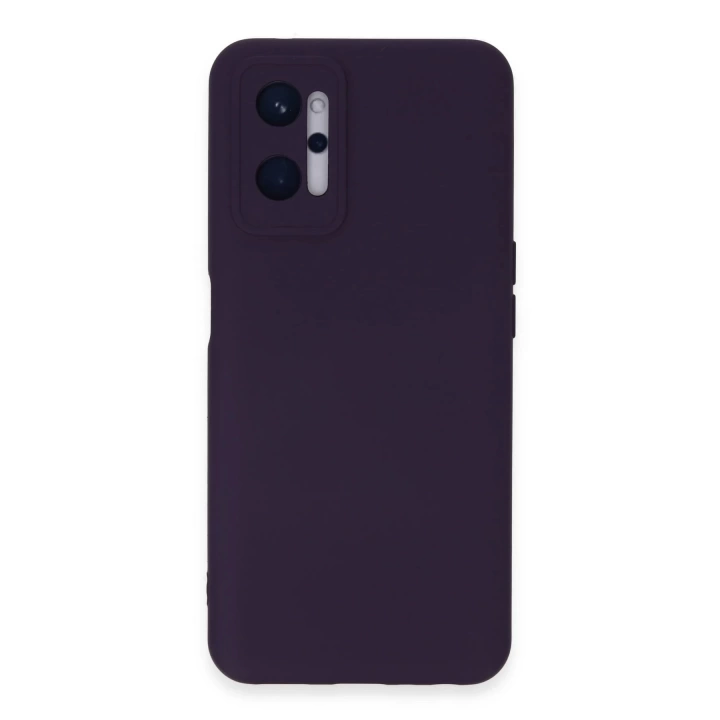 BFS  Realme 9i 4G Kılıf Nano içi Kadife Silikon - Mor