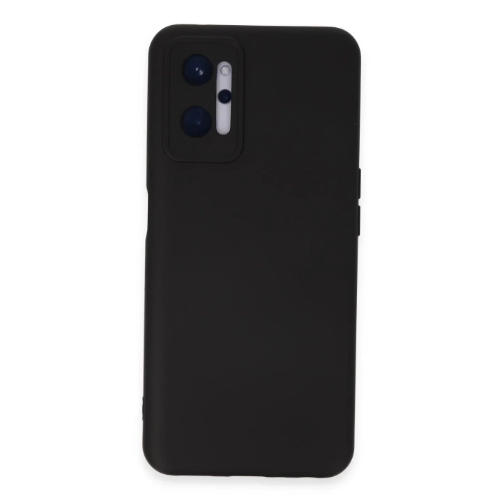 BFS  Realme 9i 4G Kılıf Nano içi Kadife Silikon - Siyah