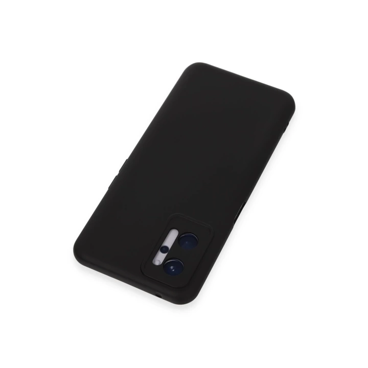 BFS  Realme 9i 4G Kılıf Nano içi Kadife Silikon - Siyah