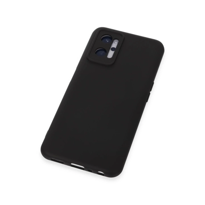 BFS  Realme 9i 4G Kılıf Nano içi Kadife Silikon - Siyah