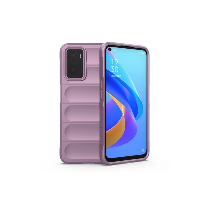 BFS  Realme 9i 4G Kılıf Optimum Silikon - Mor