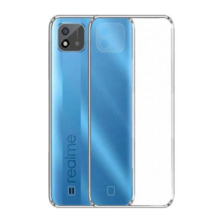 BFS Realme C11 2021 Kılıf Lüx Şeffaf Silikon