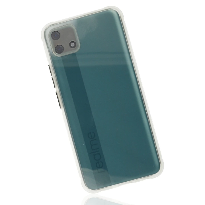 BFS  Realme C11 2021 Kılıf Miami Şeffaf Silikon - Şeffaf