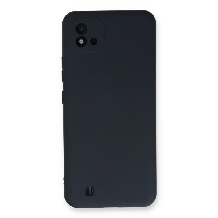 BFS  Realme C11 2021 Kılıf Nano içi Kadife Silikon - Lacivert