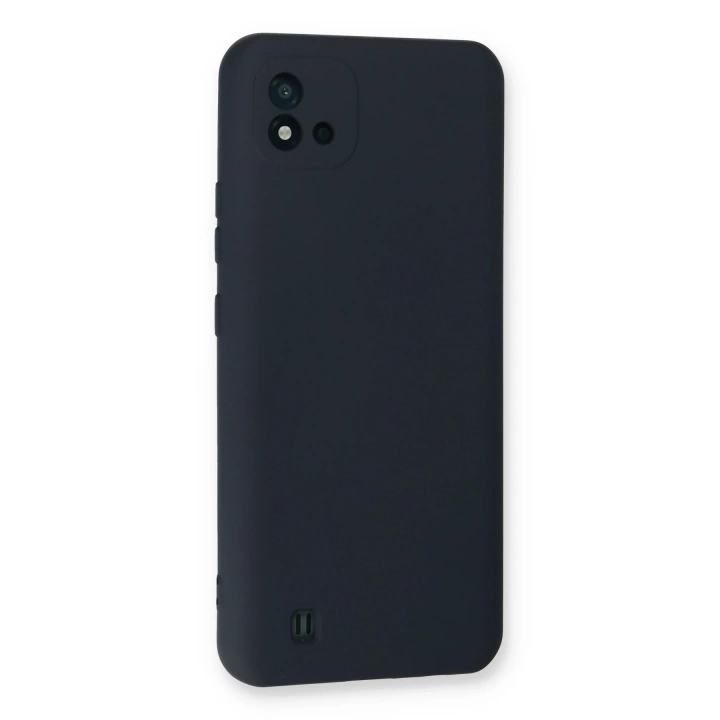 BFS  Realme C11 2021 Kılıf Nano içi Kadife Silikon - Lacivert