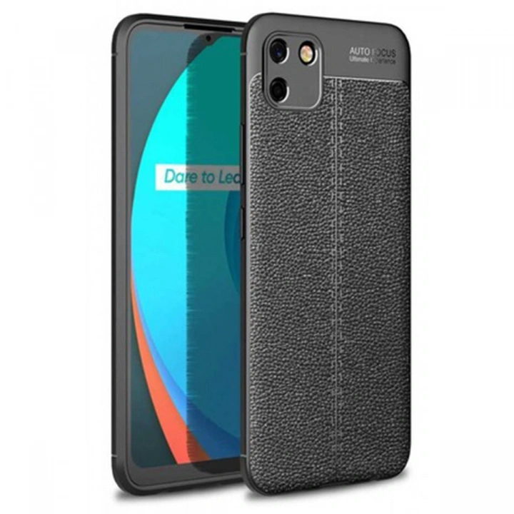 BFS  Realme C11 Kılıf Auto Focus Kapak - Siyah