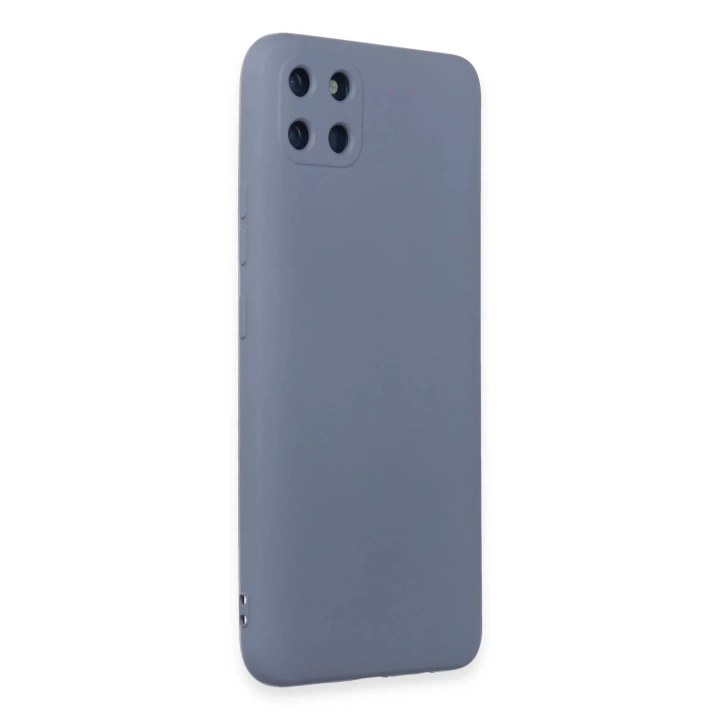 BFS  Realme C11 Kılıf Nano içi Kadife Silikon - Gri