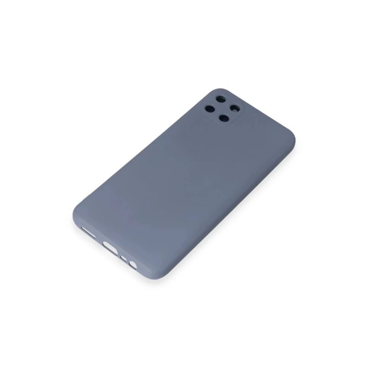 BFS  Realme C11 Kılıf Nano içi Kadife Silikon - Gri