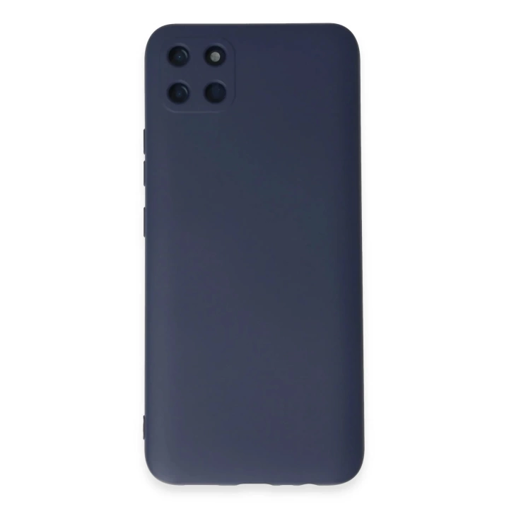 BFS  Realme C11 Kılıf Nano içi Kadife Silikon - Lacivert