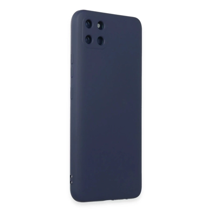 BFS  Realme C11 Kılıf Nano içi Kadife Silikon - Lacivert