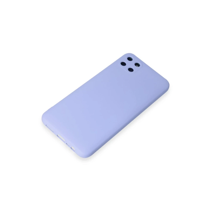 BFS  Realme C11 Kılıf Nano içi Kadife Silikon - Lila