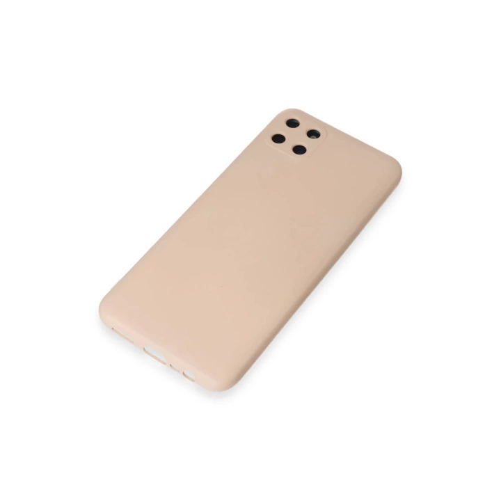 BFS  Realme C11 Kılıf Nano içi Kadife Silikon - Pudra