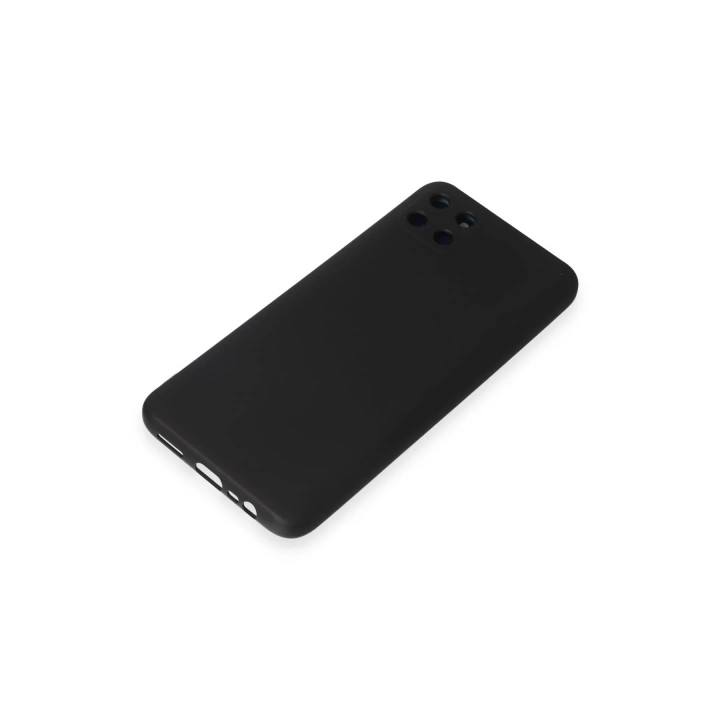 BFS  Realme C11 Kılıf Nano içi Kadife Silikon - Siyah
