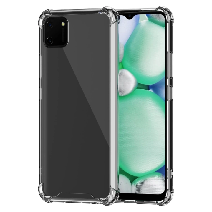 BFS  Realme C11 Kılıf Olex Tpu Silikon - Şeffaf