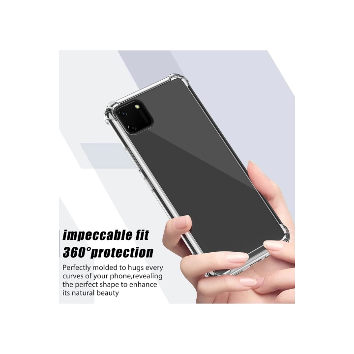 BFS  Realme C11 Kılıf Olex Tpu Silikon - Şeffaf