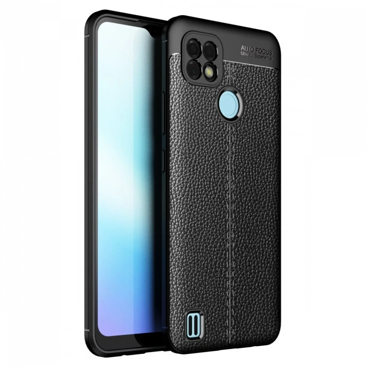 BFS  Realme C21 Kılıf Auto Focus Kapak - Siyah