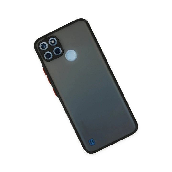 BFS  Realme C21Y Kılıf Montreal Silikon Kapak - Siyah