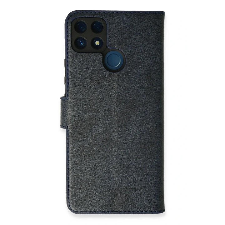 BFS  Realme C25 Kılıf Trend S Plus Kapaklı Kılıf - Lacivert