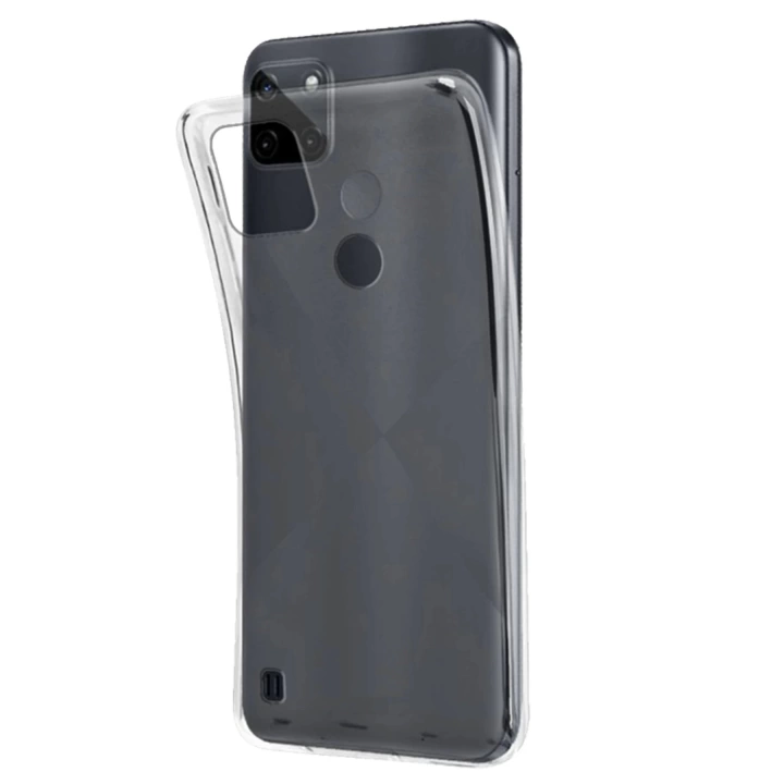 BFS  Realme C25Y Kılıf Lüx Şeffaf Silikon