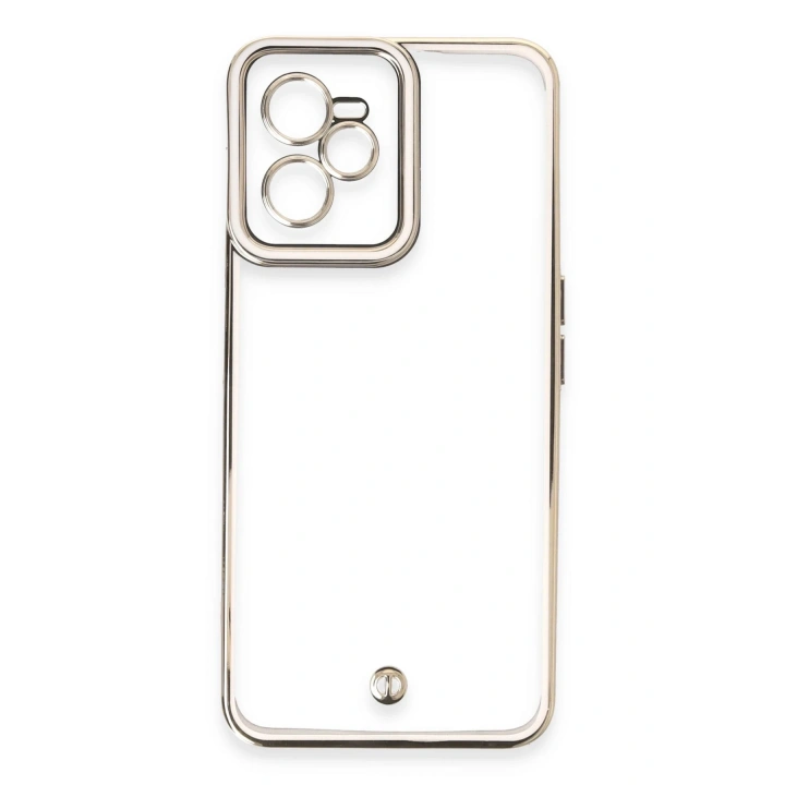 BFS  Realme C35 Kılıf Liva Lens Silikon - Beyaz