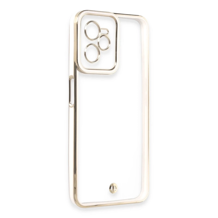 BFS  Realme C35 Kılıf Liva Lens Silikon - Beyaz