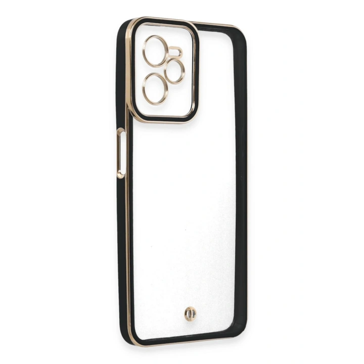 BFS  Realme C35 Kılıf Liva Lens Silikon - Siyah