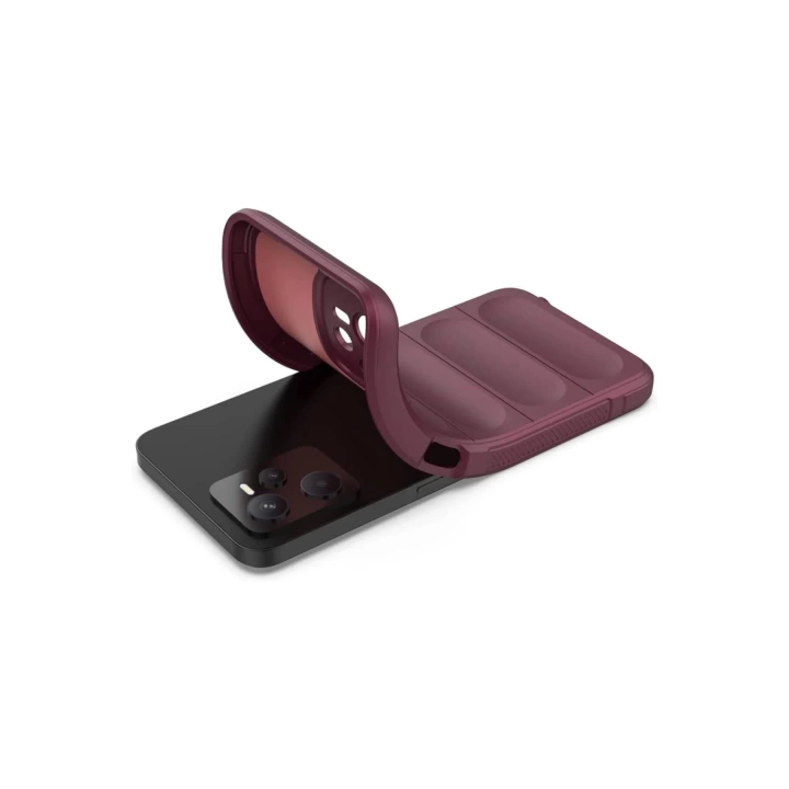 BFS  Realme C35 Kılıf Optimum Silikon - Bordo