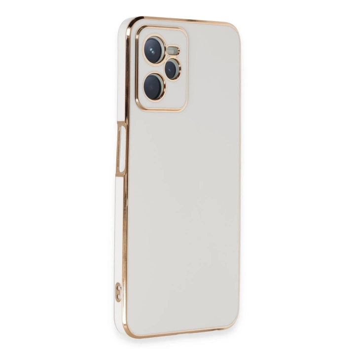 BFS  Realme C35 Kılıf Volet Silikon - Beyaz