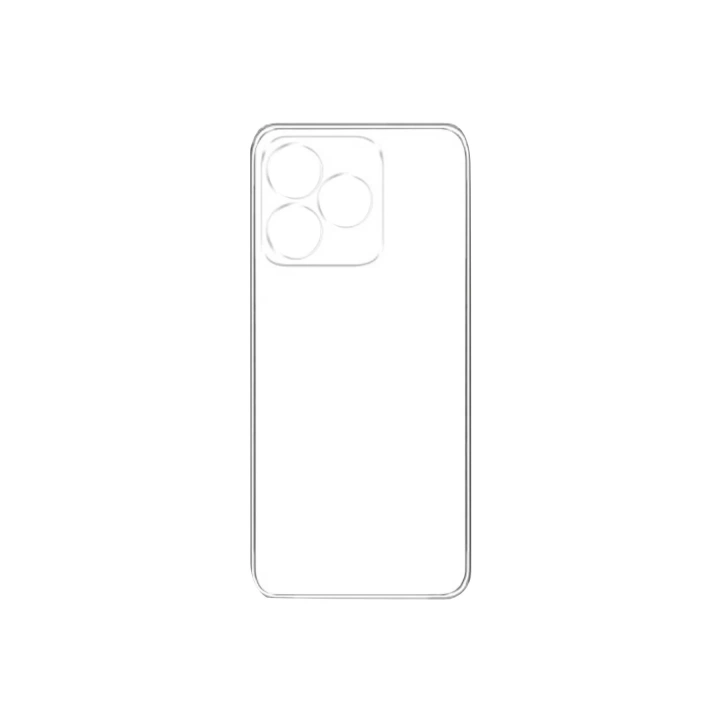 BFS  Realme C53 Kılıf Lüx Şeffaf Silikon