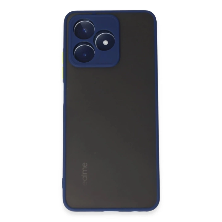BFS  Realme C53 Kılıf Montreal Silikon Kapak - Lacivert
