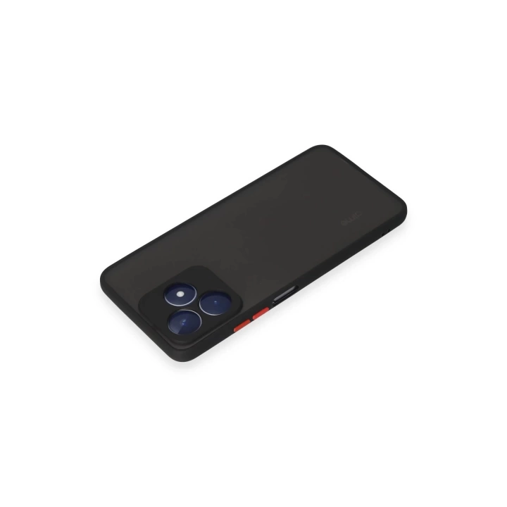 BFS  Realme C53 Kılıf Montreal Silikon Kapak - Siyah