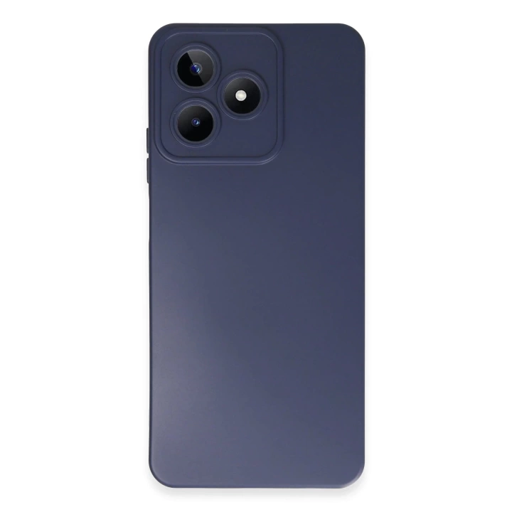 BFS  Realme C53 Kılıf Nano içi Kadife Silikon - Lacivert