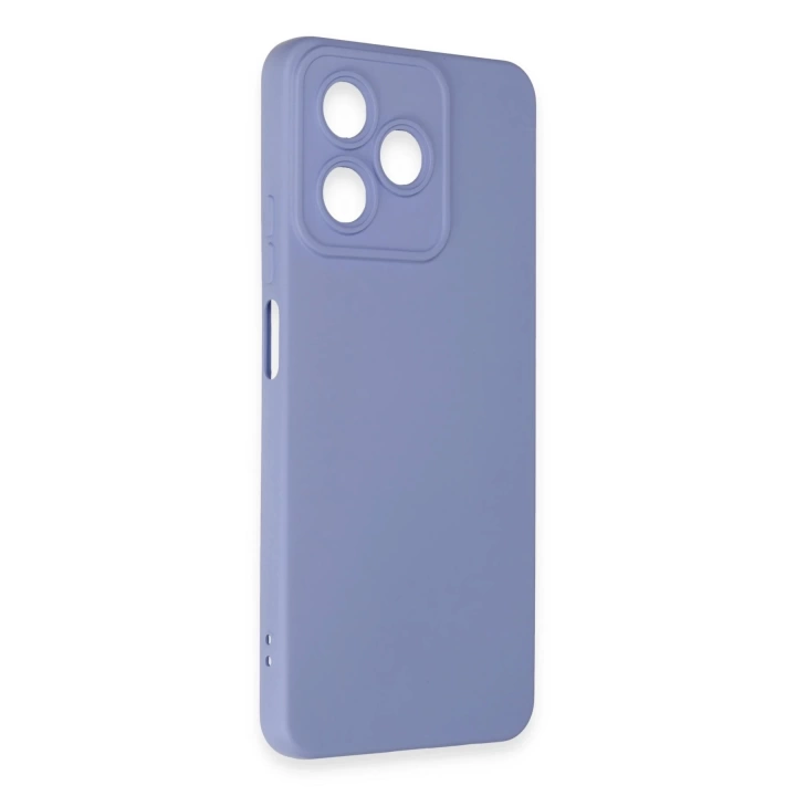 BFS  Realme C53 Kılıf Nano içi Kadife Silikon - Lila