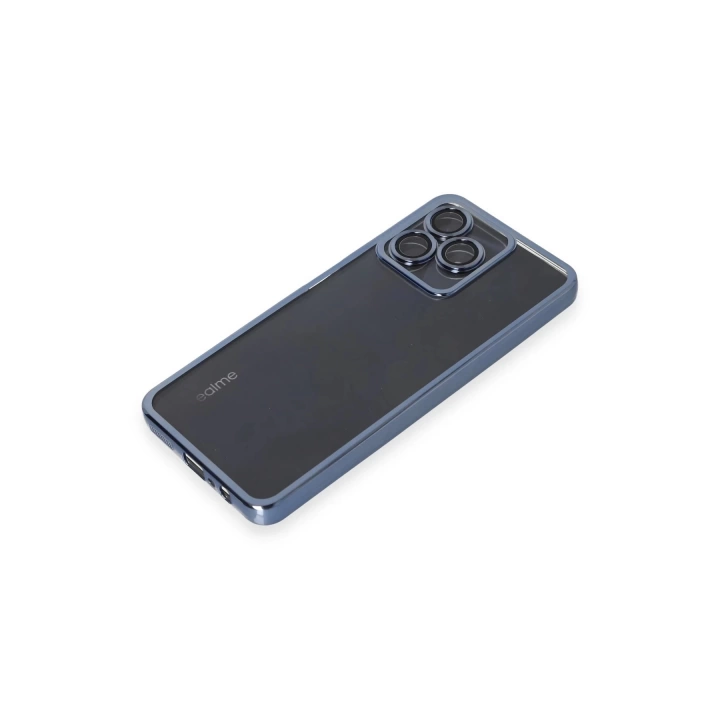 BFS  Realme C53 Kılıf Razer Lensli Silikon - Açık Mavi