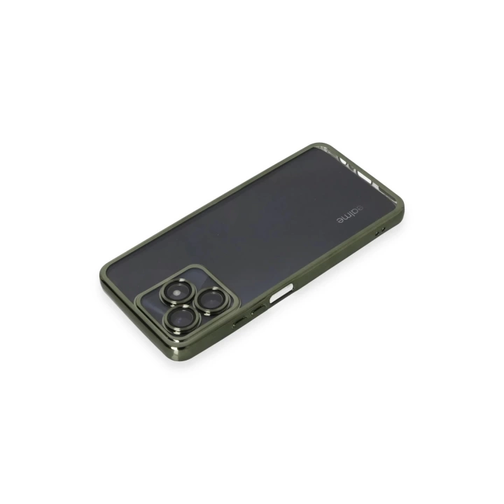 BFS  Realme C53 Kılıf Razer Lensli Silikon - Yeşil