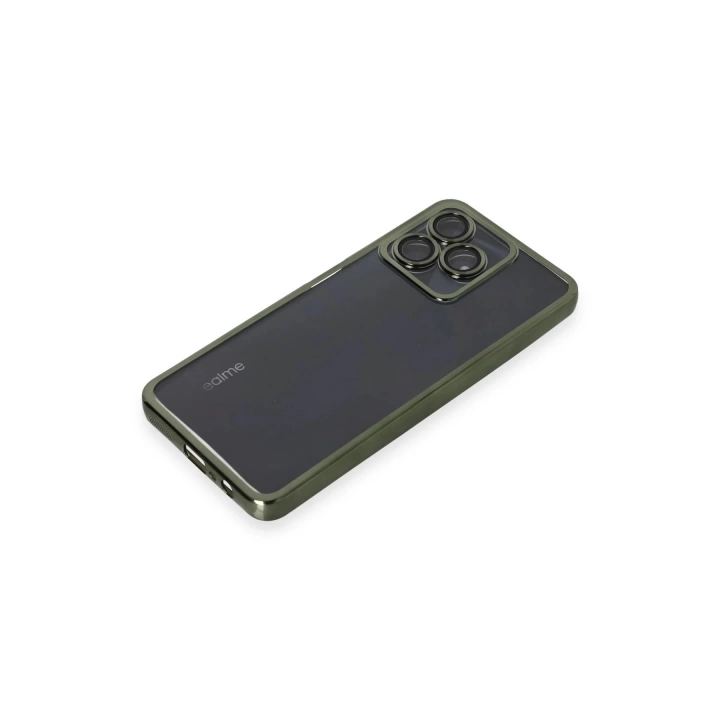 BFS  Realme C53 Kılıf Razer Lensli Silikon - Yeşil