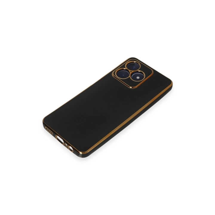 BFS Realme C53 Kılıf Volet Silikon - Siyah