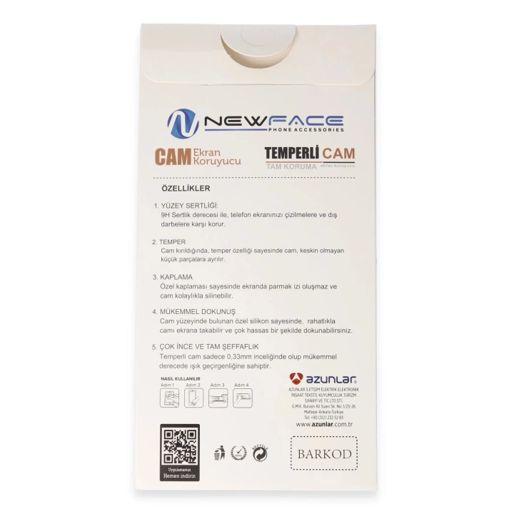 BFS  Realme C55 3D Antistatik Hayalet Cam Ekran Koruyucu