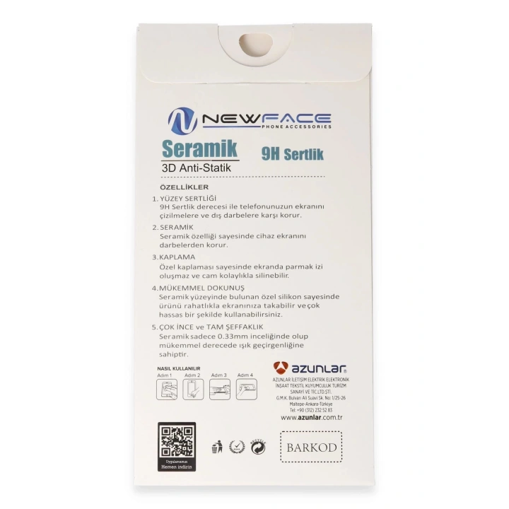 BFS Realme C55 3D Antistatik Seramik Nano Ekran Koruyucu