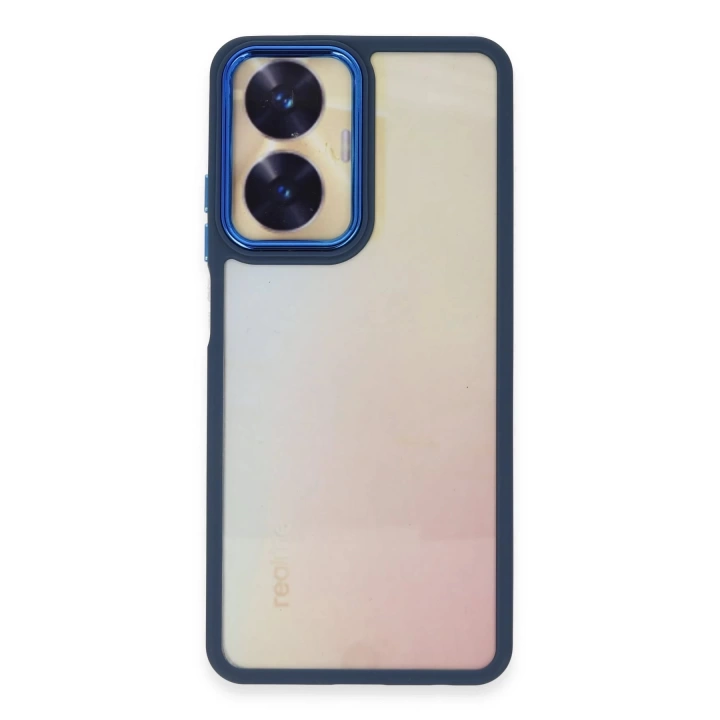 BFS  Realme C55 Kılıf Dora Kapak - Mavi