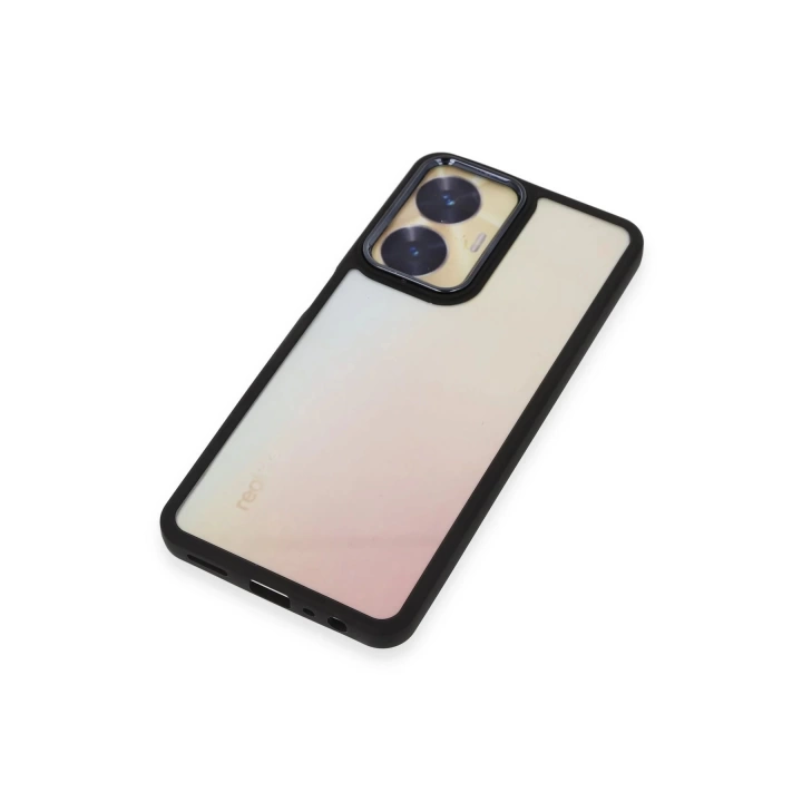BFS  Realme C55 Kılıf Dora Kapak - Siyah