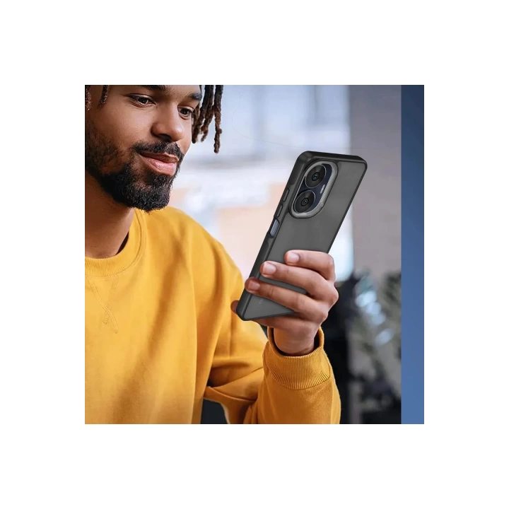 BFS  Realme C55 Kılıf Elegant Kapak - Açık Mavi
