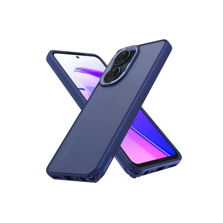 BFS Realme C55 Kılıf Elegant Kapak - Lacivert